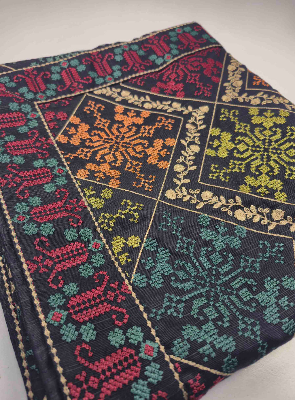 Mehr-o-Mah Embroidered Shawl