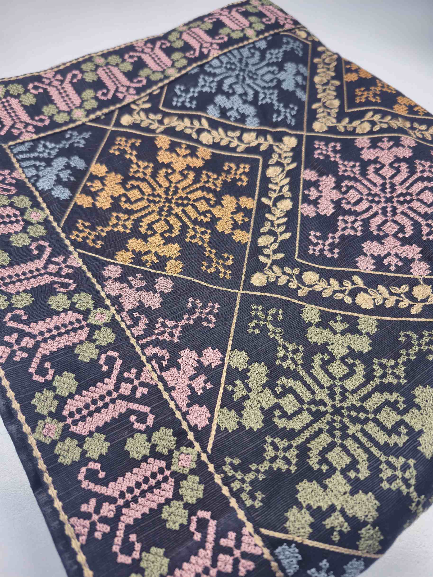 Mehr-o-Mah Embroidered Shawl