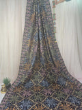 Mehr-o-Mah Embroidered Shawl
