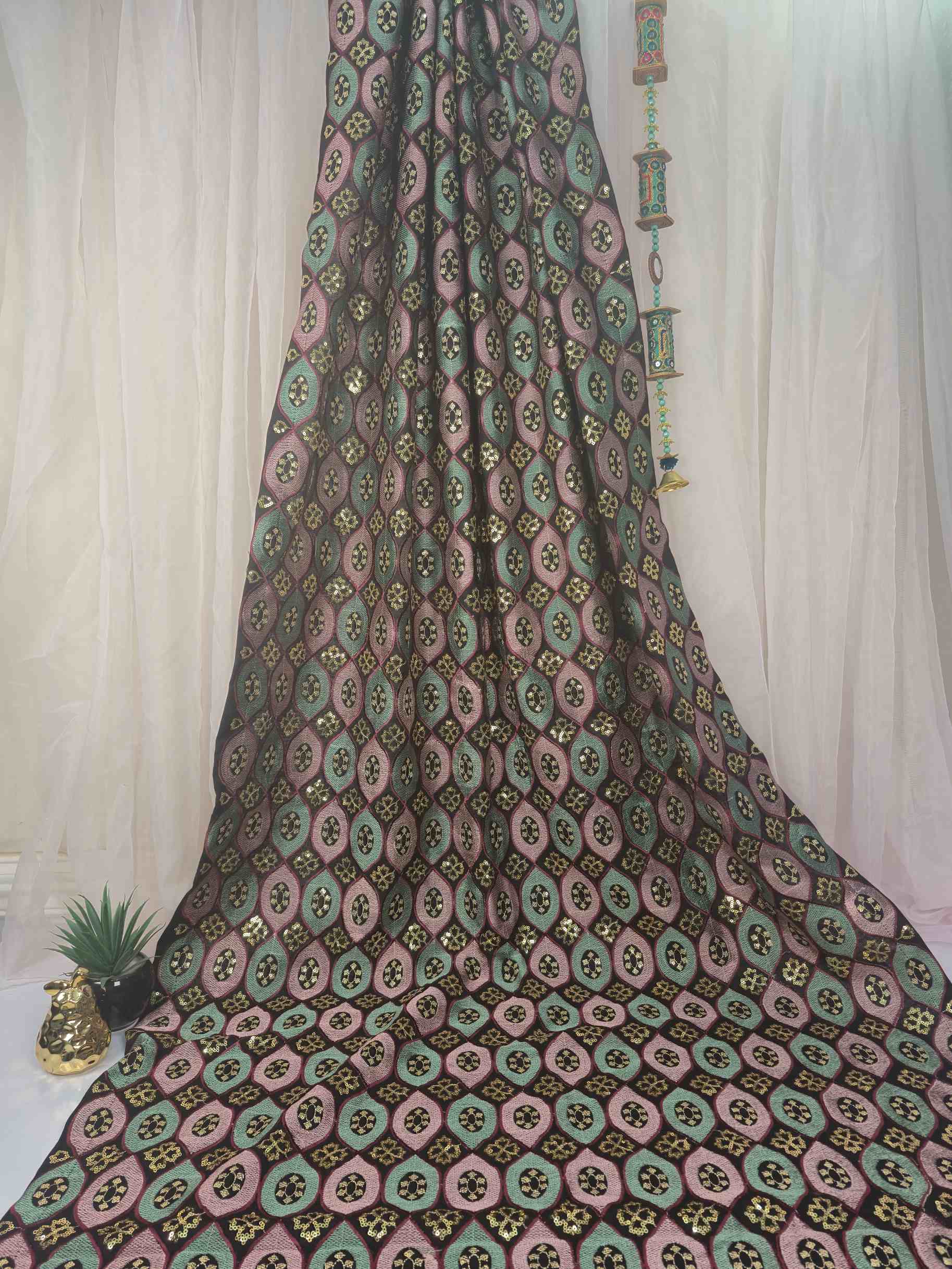 Meher-o-Gull Embroidered Shawl
