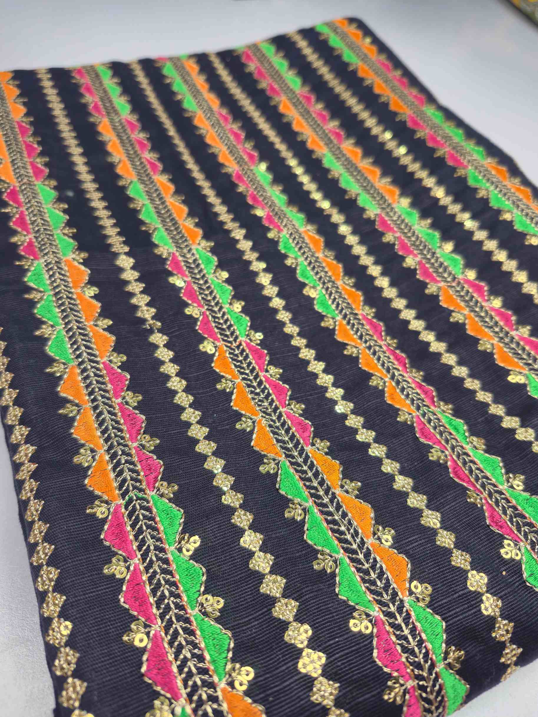 Zari-e-Khat Embroidered Shawl