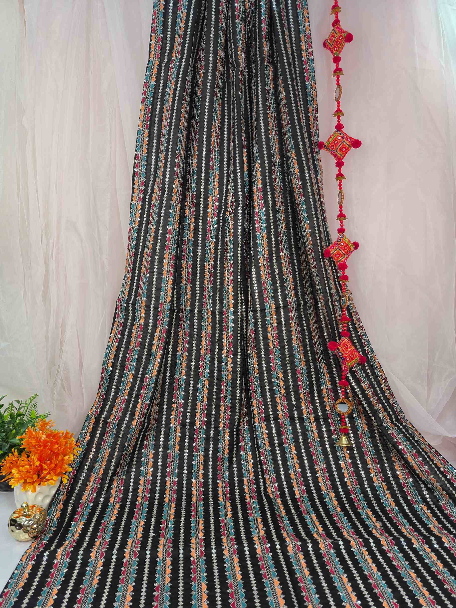 Zari-e-Khat Embroidered Shawl