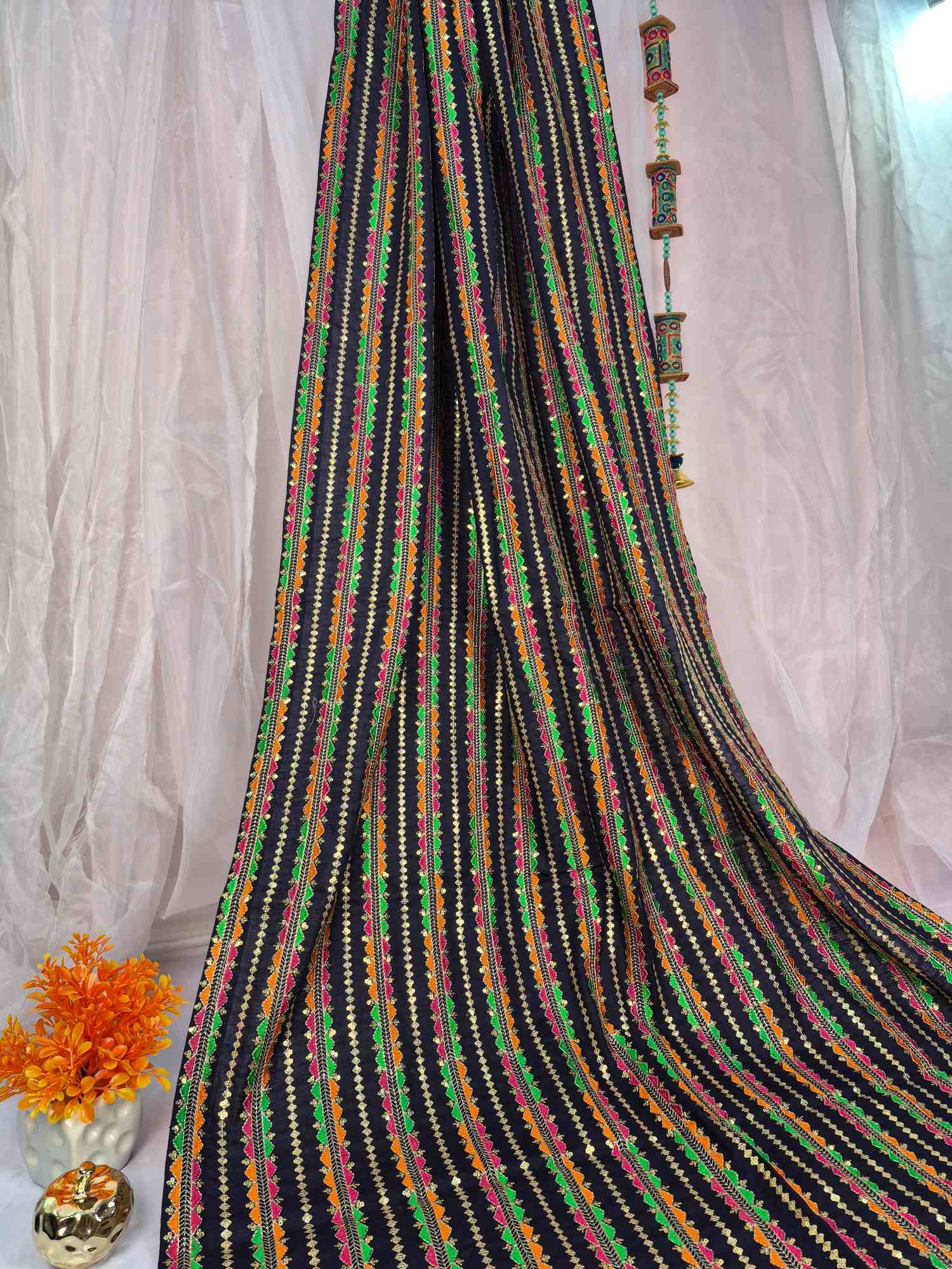 Zari-e-Khat Embroidered Shawl