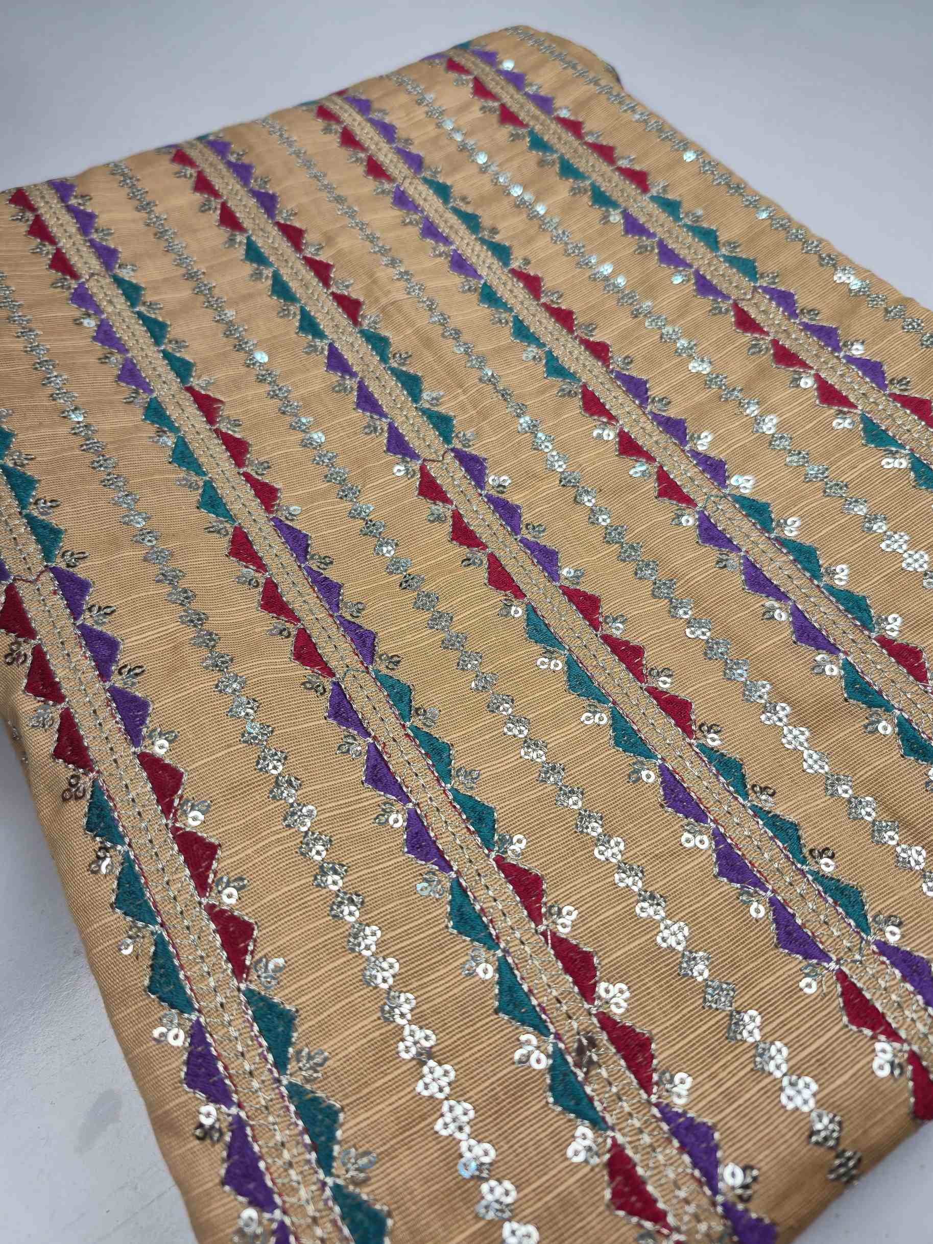 Zari-e-Khat Embroidered Shawl